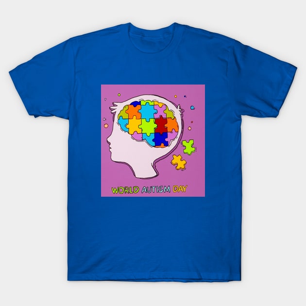 Autism Awareness T-Shirt by Sabrina's Design